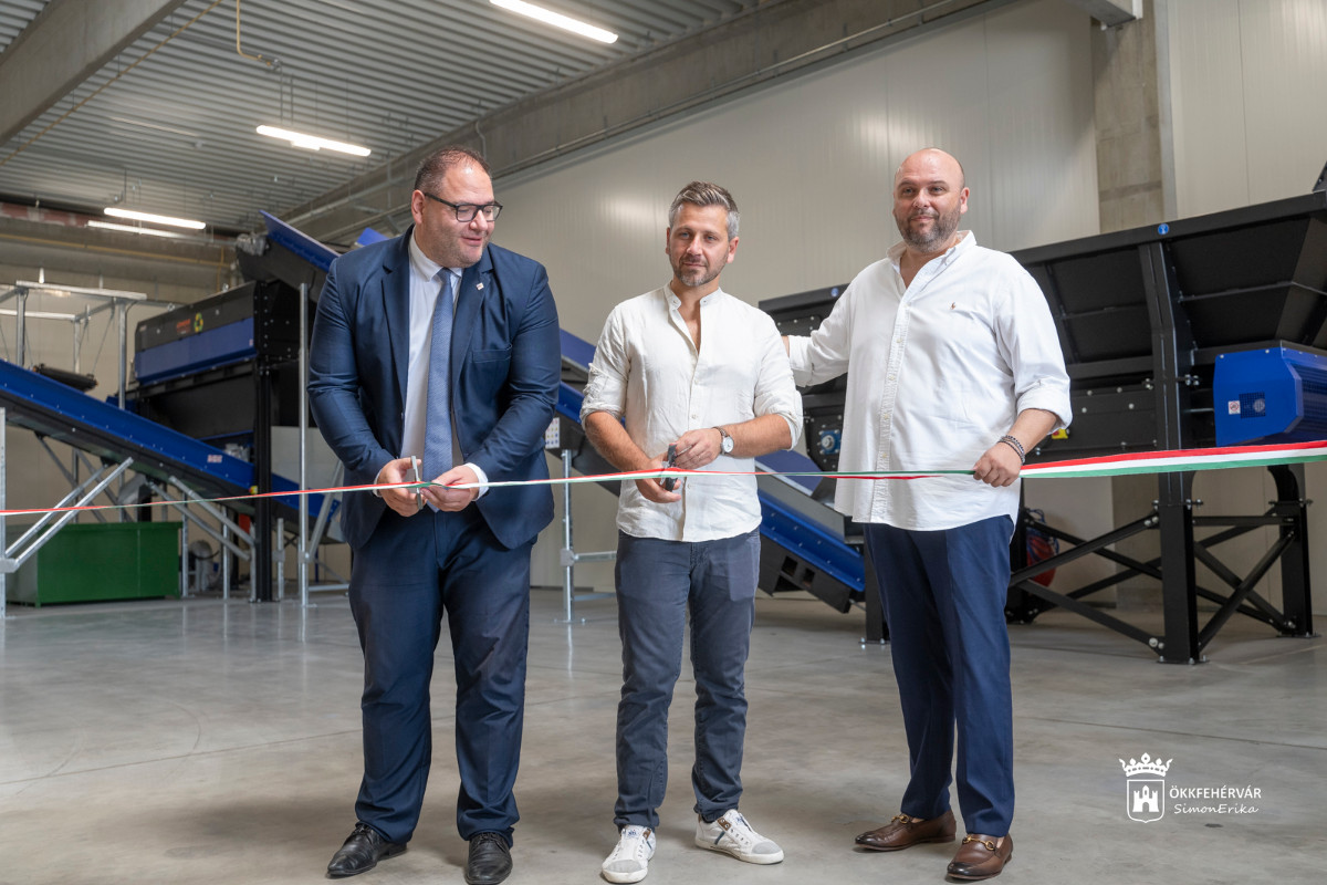 SBR Factory üzemavató az Alba Ipari Zónában